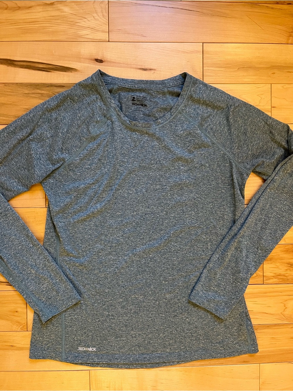 Eastern Mountain Sports Techwick Long-Sleeve Top - Heather Gray